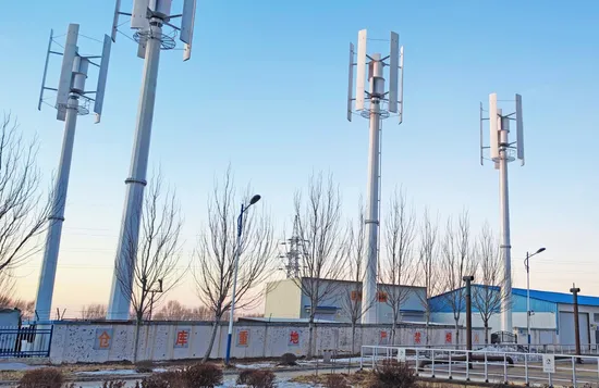 5kw 10kw Vertical Axis Wind Turbine Generator for Wind Solar Hybrid System